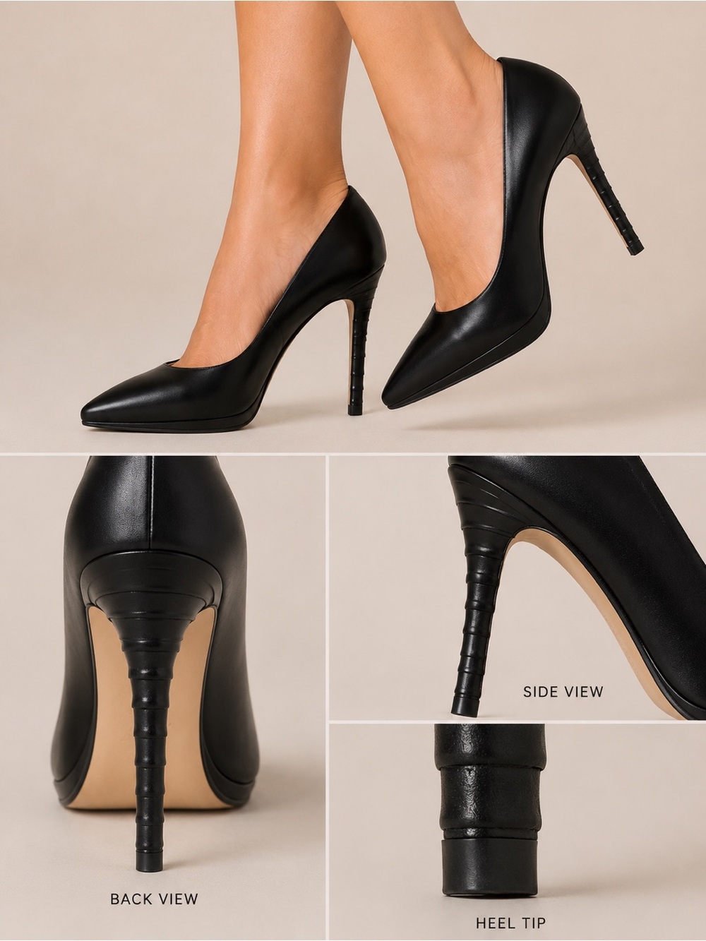 Boutique 9 Pointed Toe Sculpted Cone Stiletto Heels